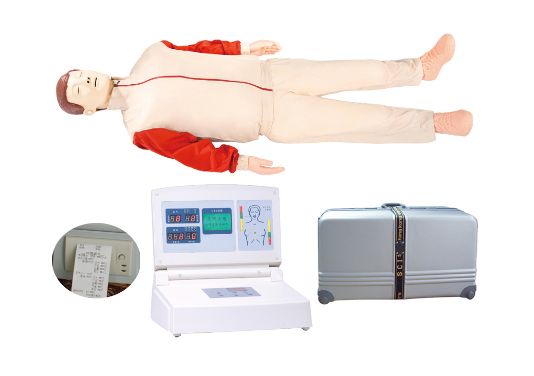ZR/CPR580高級中屏幕液晶自動電腦心肺復(fù)蘇模擬人
