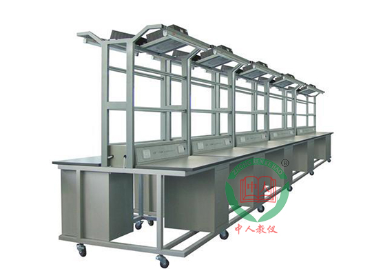 ZRGYD-03電子焊接裝配操作臺(雙面四工位)