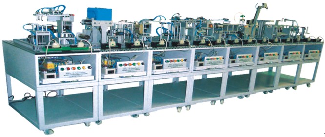 ZR-2010 數(shù)控模組化生產(chǎn)流水線綜合系統(tǒng):CD制程機(jī)