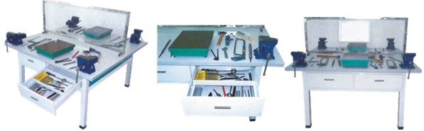 ZRQG–07A2 鉗工實訓成套設備(4座/桌)