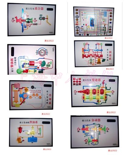 勇士 2022型汽車程控電教板(全套14件)