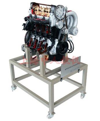 大眾桑塔納AJR電控汽油發(fā)動機(jī)解剖演示臺