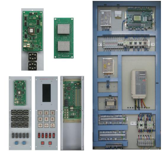 串行通訊控制透明教學(xué)電梯,真實電梯系統(tǒng),電梯模型